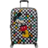 American Tourister trolley Wavebreaker Disney Spinner 67 / 24 TSA Disney FL Mickey Check multicolore