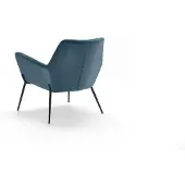 STONES Table extensible Barret, gris foncé, 170/270 x 90 cm, en stratifié haute pression sur MDF avec pieds en métal peint en noir - Design moderne et fonctionnel