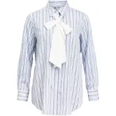 Object Chemisier 'OBJUma' bleu clair / noir / blanc