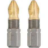 Kwb 124101 Philips bit PZ 1 Steel 2 pc(s)