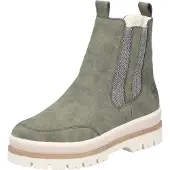 Rieker Damen Stiefelette gefüttert Grün