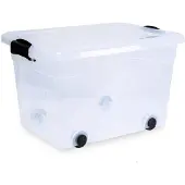 Siena Home Boîte de rangement 20 l avec roulettes (33.50 cm, 20 l, 1x)