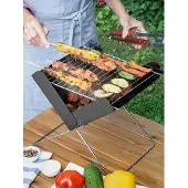 Huismerk Barbecue - InnovaGoods - FOLDCUE - Pliable - Portable - Noir