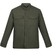 Regatta Gawayne Long Sleeve Shirt Vert S Homme