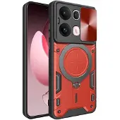 Techsuit - CamGuard Pro - Oppo Reno13 Pro - Red (Oppo Reno 13 Pro), Coque pour téléphone portable, Rouge