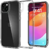Spigen Coque Ultra Hybrid iPhone 15 Plus - Crystal Clear