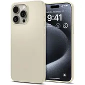 Spigen ACS06694 (Apple iPhone 15 Pro), Coque pour téléphone portable, Beige