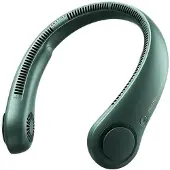 JISULIFE Ventilateur tour de cou Neck Fan 3 Vert
