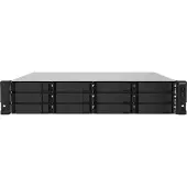 Qnap TS-1232PXU-RP NAS Rack (2 U) Ethernet/LAN Noir AL324