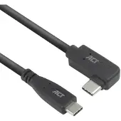 ACT AC7408, 3 m, USB C, USB C, USB 3.2 Gen 2 (3.1 Gen 2), 10 Gbit/s, Noir