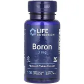 Life Extension , Bore, 3 mg, 100 Capsules Végétariennes