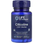 Life Extension , Citicoline (CDP-Choline), 60 Capsules Végétariennes