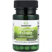Swanson Health , Extrait de Magnolia, 200 mg, 30 Gélules Végétales