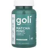 Goli Nutrition Gummies Cognitifs Matcha Mind