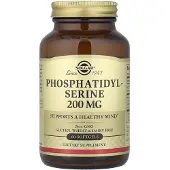Solgar , Phosphatidylsérine, 200 mg, 60 softgels
