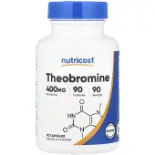 Nutricost , Théobromine, 400 mg, 90 Gélules