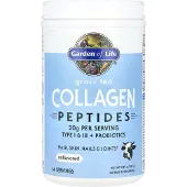 Garden of life , Peptides de Collagène Nourri à l'Herbe, Non Aromatisé, 9,87 oz (280 g)