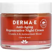 DERMA E , Crème Nuit Régénérante Anti-Âge, 2 oz (56 g)