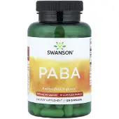 Swanson Health , PABA, 500 mg, 120 Gélules
