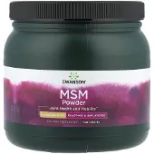 Swanson Health , Poudre de MSM, Prête à Mélanger & Sans Saveur, 5 g, 1 lb (454 g)