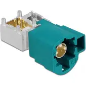 DeLOCK HSD Z mâle +2 Power Pins PCB, Câble + prise électronique, Bleu