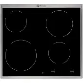 Electrolux EHF16240XK hob Black Built-in Zone Ceramic hob 4 zone(s)