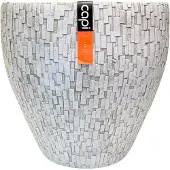 Capi Europe Pots de fleurs Blanc 39 cm 2pcs Capi Europe