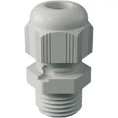 Bopla 12004100 Presse-étoupe M12 Polyamide 6 Gris clair (RAL 7035) 1 pce