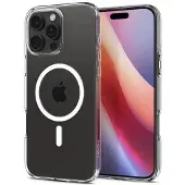 Spigen Crystal Flex MagFit (Apple iPhone 16 Pro), Coque pour téléphone portable, Transparent