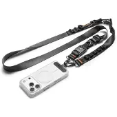 Spigen Da30m Universaler Lanyard-Tragegurt Crossbody Schwarz, Téléphone portable : accessoires, Noir