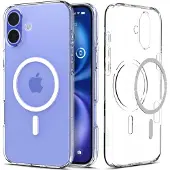 Spigen Coque Spigen Liquid Crystal Mag avec MagSafe pour iPhone 16 - transparent