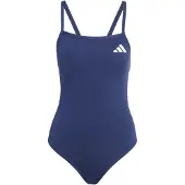 Adidas Thin Straps V-back Swimsuit Bleu 36 Femme