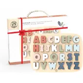 Speedy Monkey Quick Alphabet Puzzle Beige Enfants