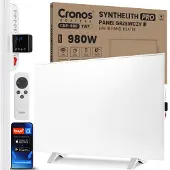 Cronos Panneau chauffant infrarouge Synthelith PRO CRP-980TWP Blanc