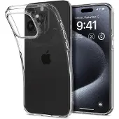 Spigen Liquid Crystal Case pour iPhone 15 Pro - Clair