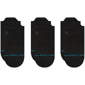 Stance Unisexe, Chaussettes, Icon Low Tab 3 Pack, Noir, (Lot de 3, 38 - 42)