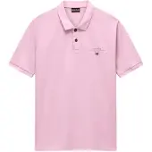 Napapijri Elbas Jersey Short Sleeve Polo Rose 2XL Homme