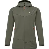 Salewa Puez Altavia Polarlite Hoodie Fleece Vert L Femme