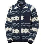 Helly Hansen Imperial Printed Pile Snap Full Zip Fleece Bleu M Femme