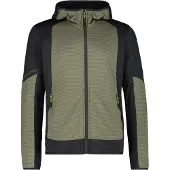 CMP Veste à capuche polaire Grid Tech