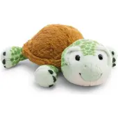 Nici Tortue en peluche , en position couchée, 18 cm