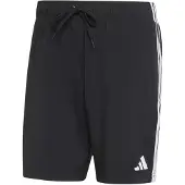 Adidas Boardshorts '3 STRIPES SWIM SHORTS 8' noir / blanc