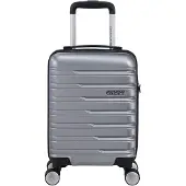 American Tourister trolley Flashline Spinner Underseater Removable Wheels Sky Silver argenté 45cm