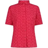 CMP Chemise stretch imprimée intégrale à manches 3/4 femme