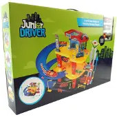 Junior Driver Gas Station Playset with 3 vehicles