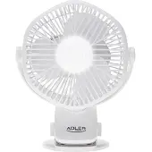 24hShop AD7335, Ventilateur, Blanc