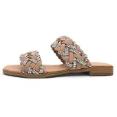 Caprice : chaussures confortables, sandales d'intérieur, multicolores, pour le temps libre