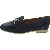 Tamaris Chaussure basse bleu marine / argent