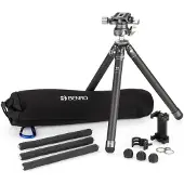 Benro TPKFL TablePod FLEX Kit de trépied en carbone (Carbone), Trépied, Noir