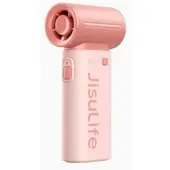 JISULIFE Ventilateur manuel Life9 3600mAh Mini-ventilateur portable USB - Rose